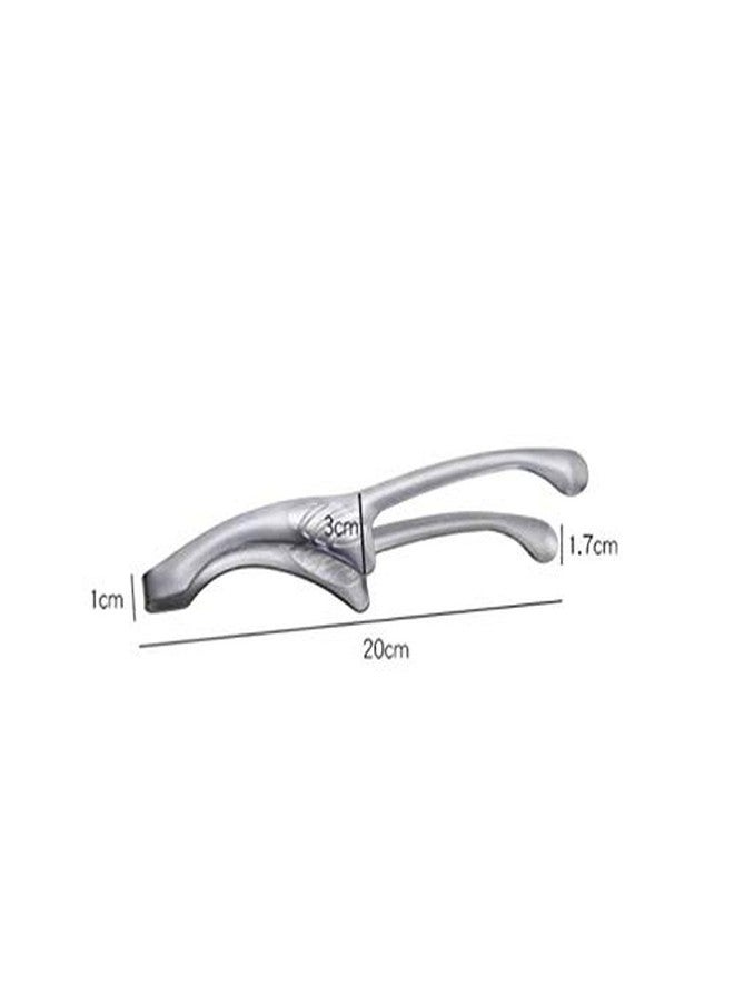 MBBITL 5 x 7.9 inch Food Serving Tongs Stainless Steel Support Stand BBQ Grilling Hot Pot Buffet - Image 3